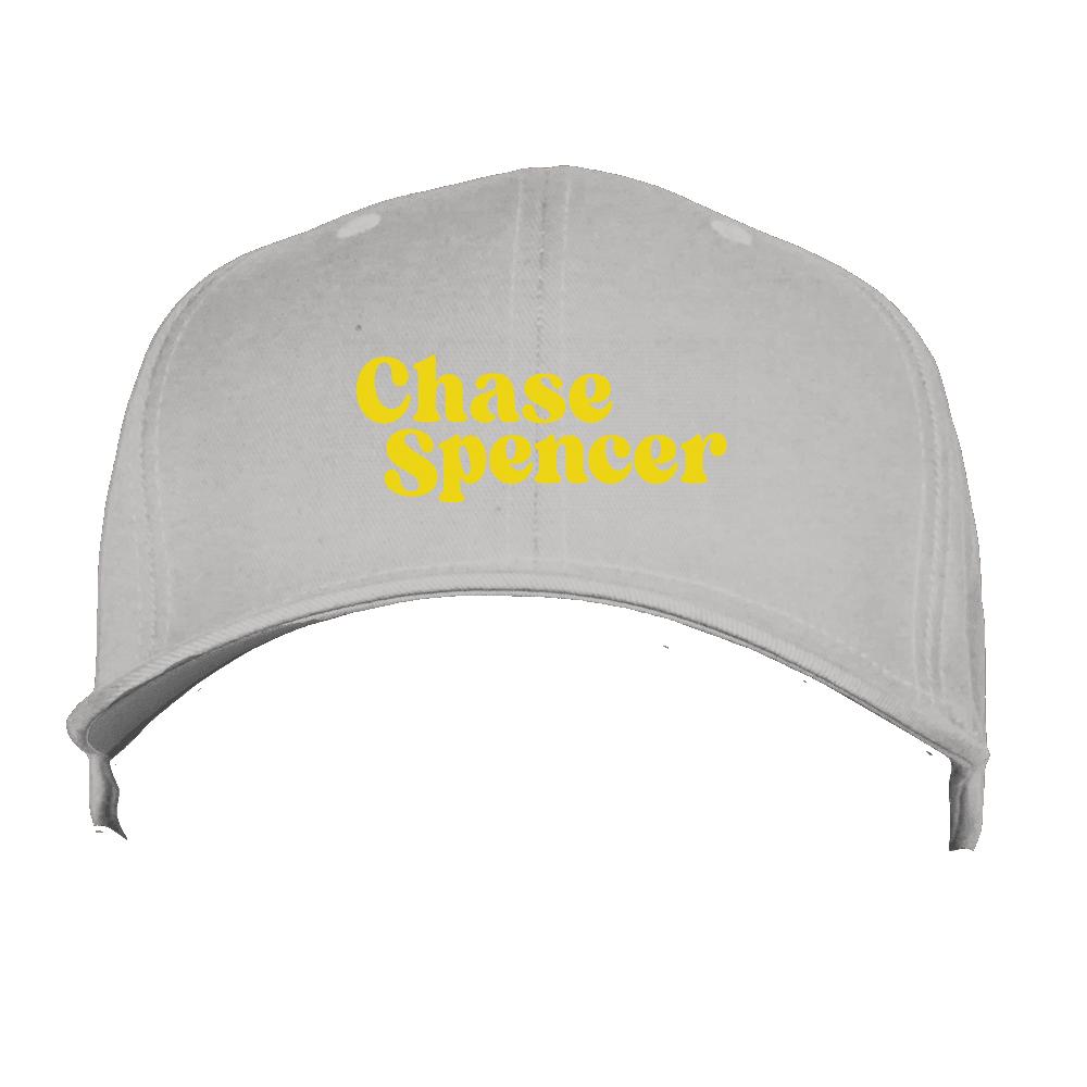 Chase Spencer Logo Yellow Peached Cotton Twill Dad Cap