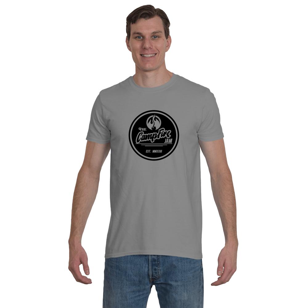 TCJ Traditional Black Softstyle T-Shirt
