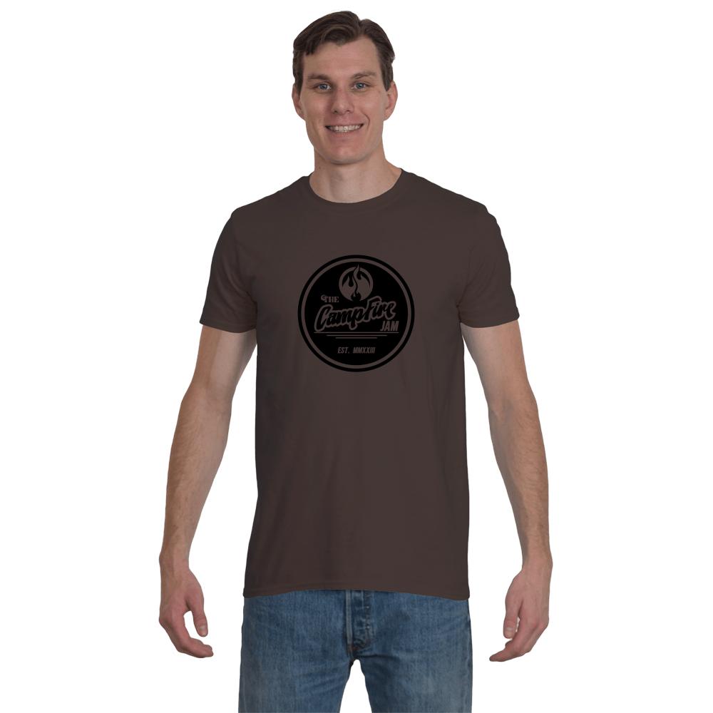 TCJ Traditional Black Softstyle T-Shirt